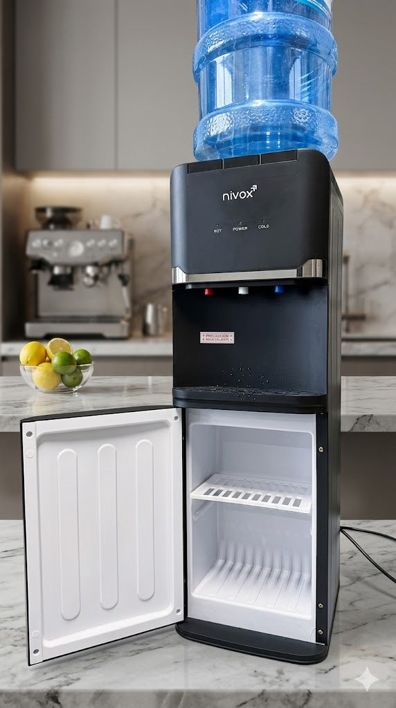 Dispensador de Agua Marca Nivox Mate Ventilador - Dinamy Import