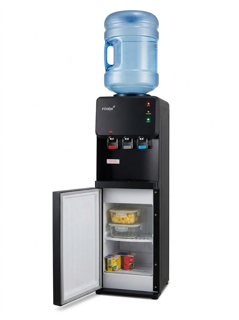 Dispensador de Agua Marca Nivox con Frigobar - Dinamy Import