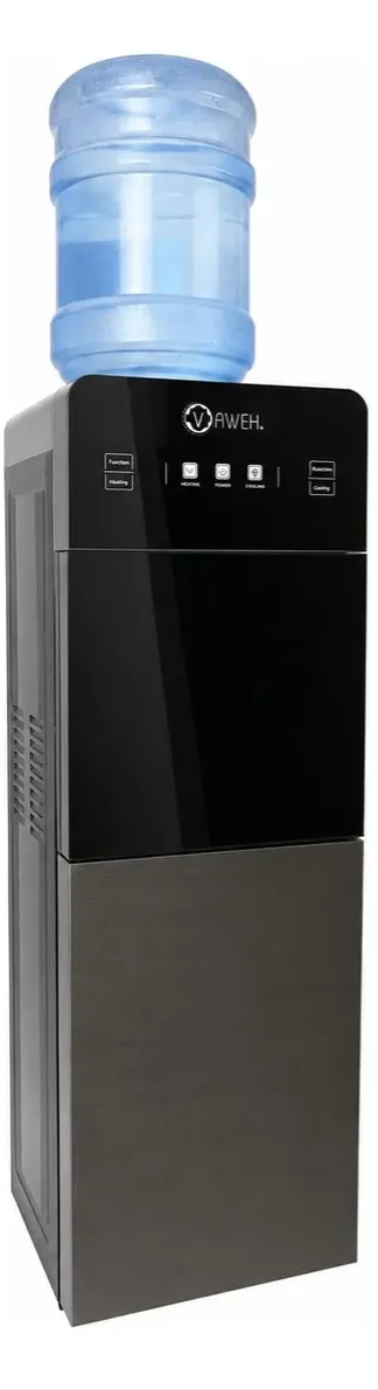 Dispensador de Agua con frigobar 3 Llaves  Elegante Y Moderno