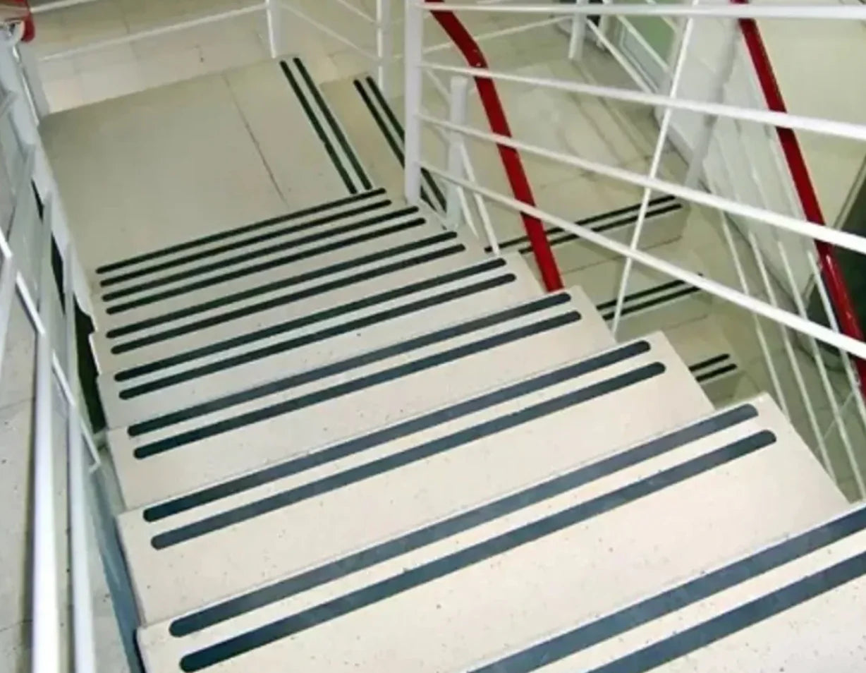 Cinta Antideslizante 18 Metros 25mm Pisos Escaleras y Baños - Dinamy Import