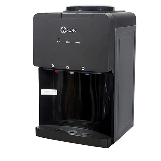 Dispensador de Agua Sobremesa Compresor Negro Mate - Dinamy Import