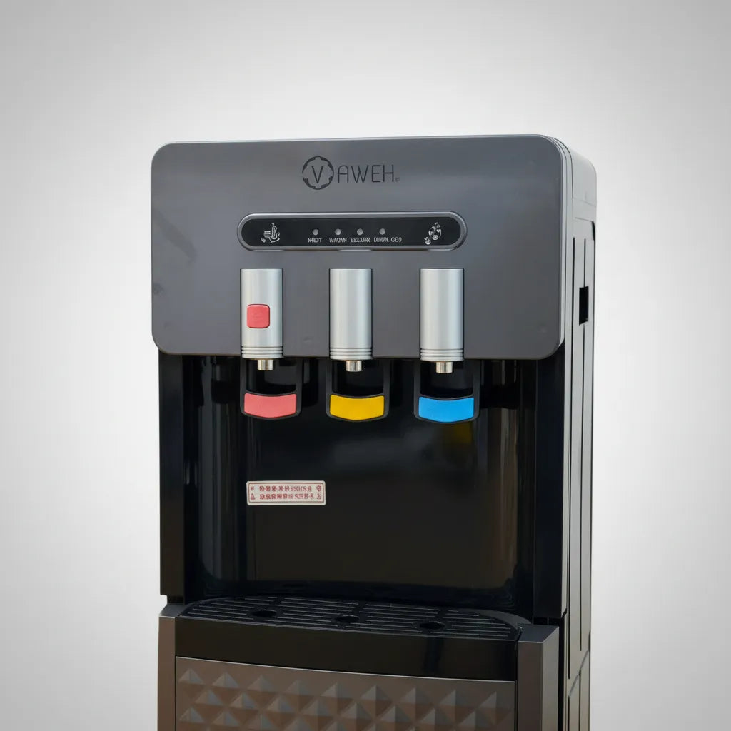 Dispensador de Agua Eléctrico Ventilador Gris - Dinamy Import