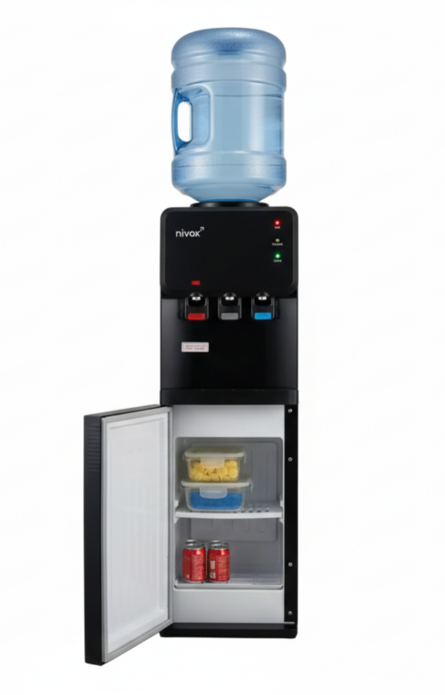 Dispensador de Agua Marca Nivox con Frigobar
