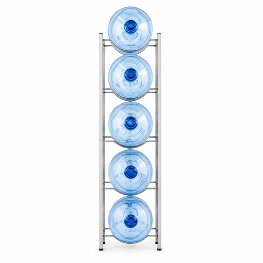Rack Estante Organizador para 5 Bidones de Agua 20 Lts